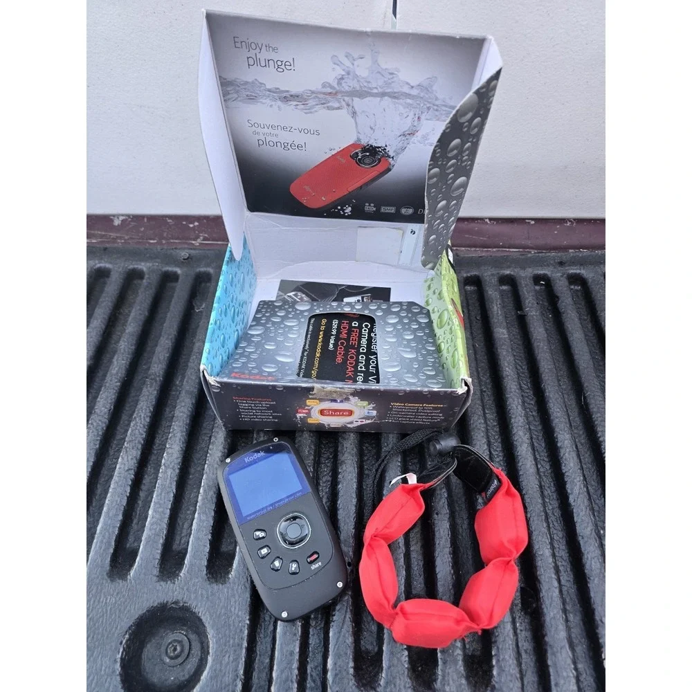 Untested Kodak Play Sport Waterproof Digital‎ Camera